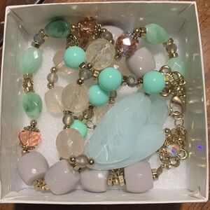 NWT Premier Designs Bouquet 20” Necklace